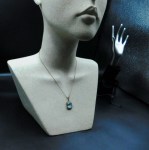 blue stone necklace good